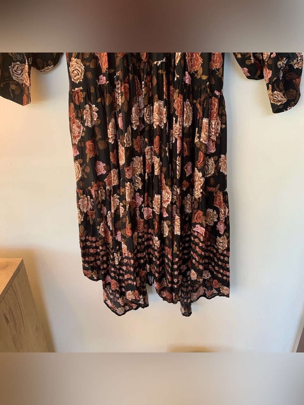 Free People Row of Roses Boho Maxi Dress - Picture 6 of 12